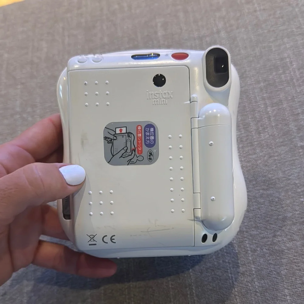Fujifilm White Instax Mini Instant Film Camera